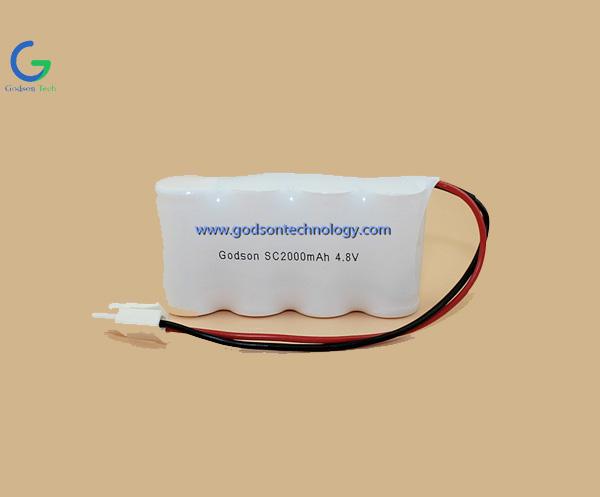 鎳隔充電電池組 SC2000mAh 4.8V